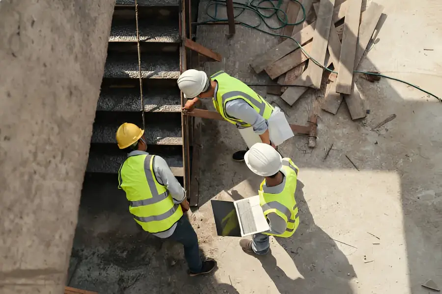 Supervisión y control de avance en proyecto de construcción